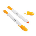 Orange Face Paint Twist Marker - Imprinted